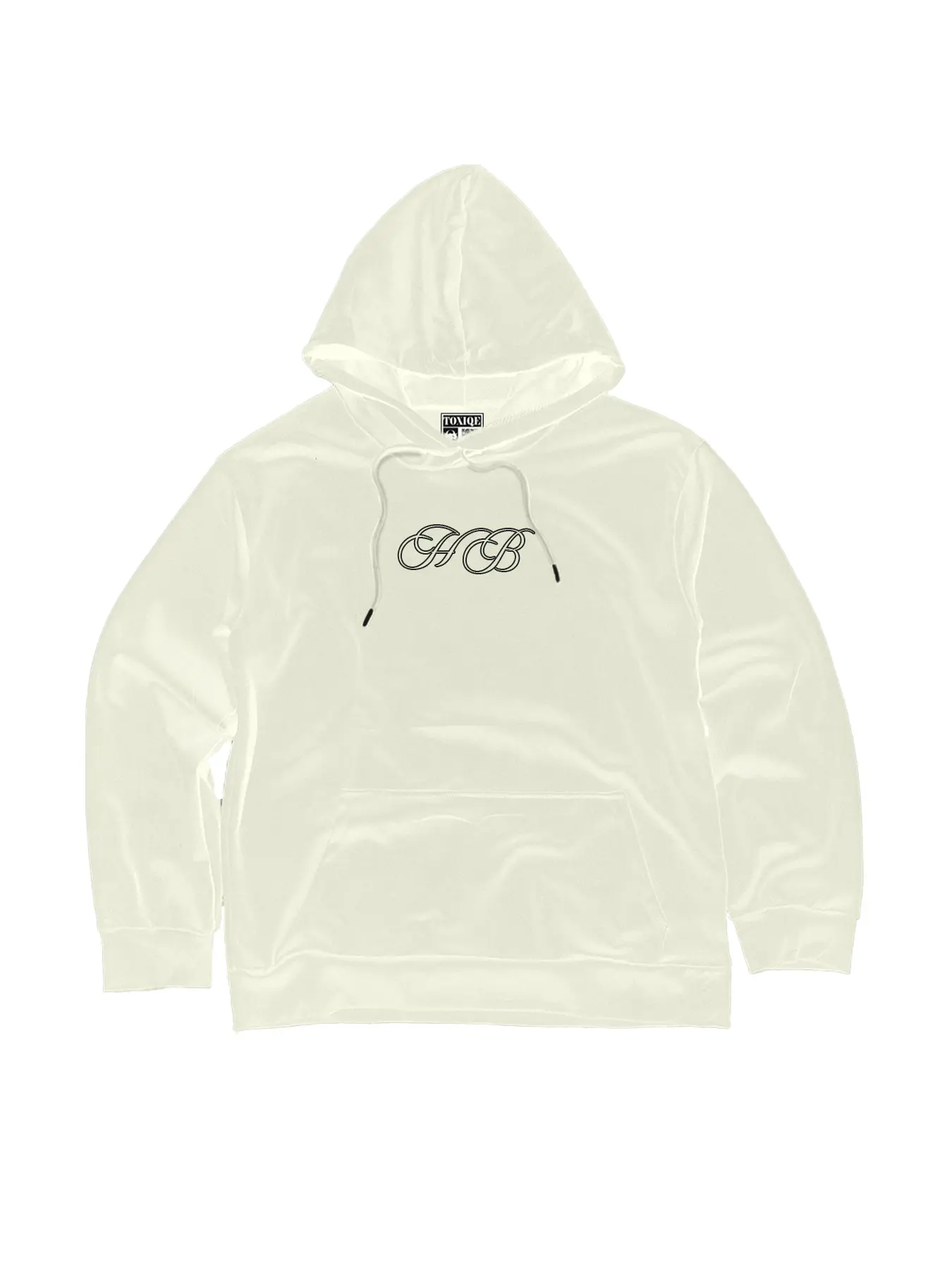 Frente de la sudadera Butterfly en crema